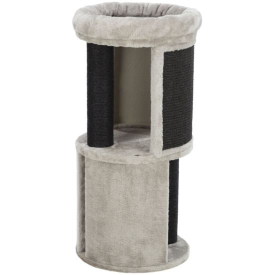 Trixie Cat Tower Giorgia ansamblu de zgariat pentru pisici gri 38 x 82 cm